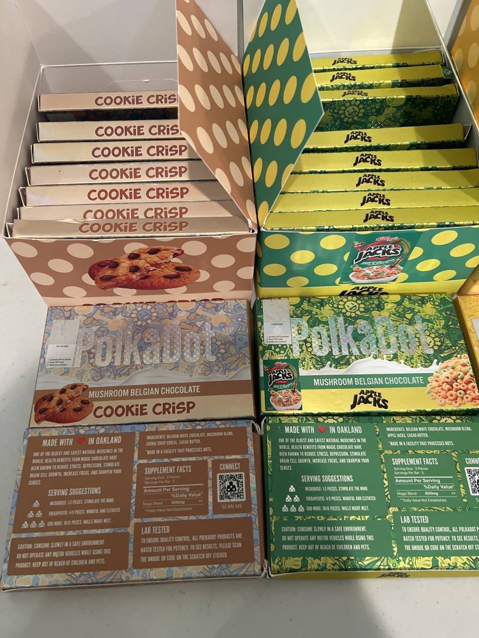 BUY POLKA DOT MAGIC MUSHROOM CHOCOLATE BARS ONLINE