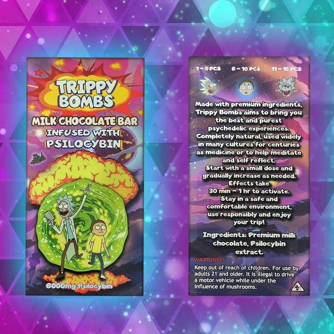 Buy Trippy Bombs Chocolate Bar Online