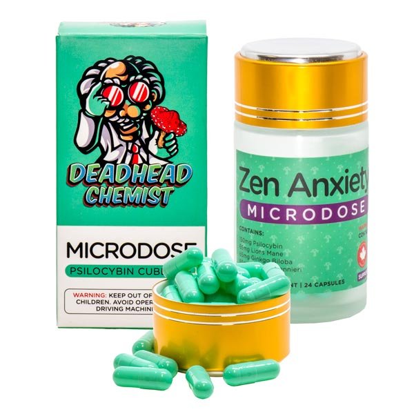 Buy Zen Anxiety Shroom Microdose Deadhead Chemist (24) Online