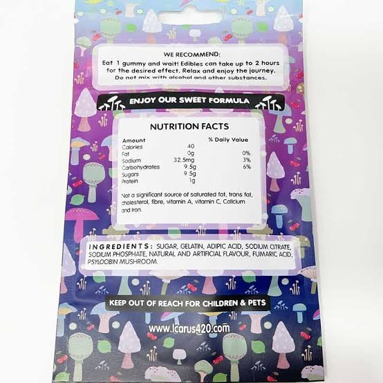 Buy ICARUS Zoomies Magic Mushroom Gummies 300mg Online - Image 2