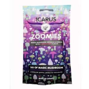 Buy ICARUS Zoomies Magic Mushroom Gummies 300mg Online