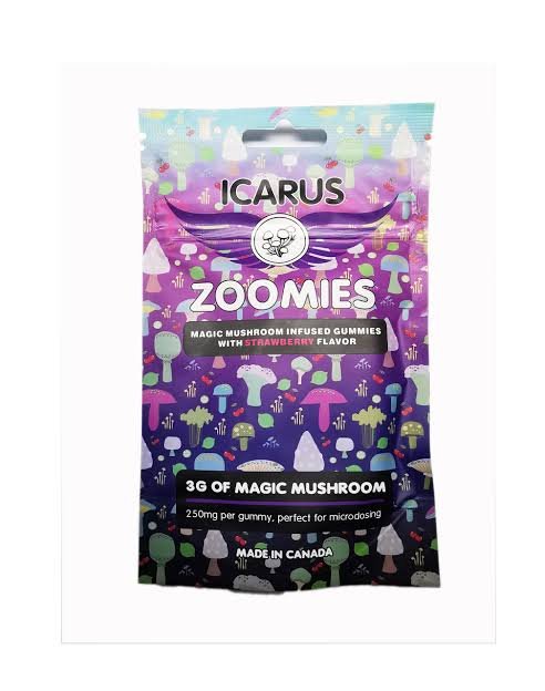 Buy ICARUS Zoomies Magic Mushroom Gummies 300mg Online